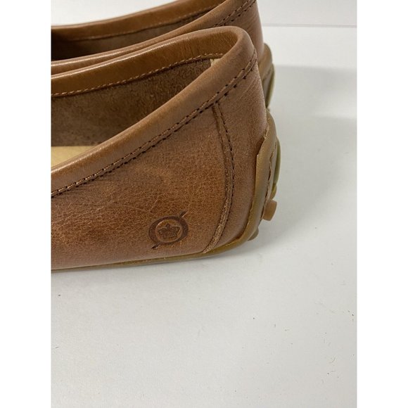 Born brown leather driving shoe loafer 8 medium - Picture 6 of 9